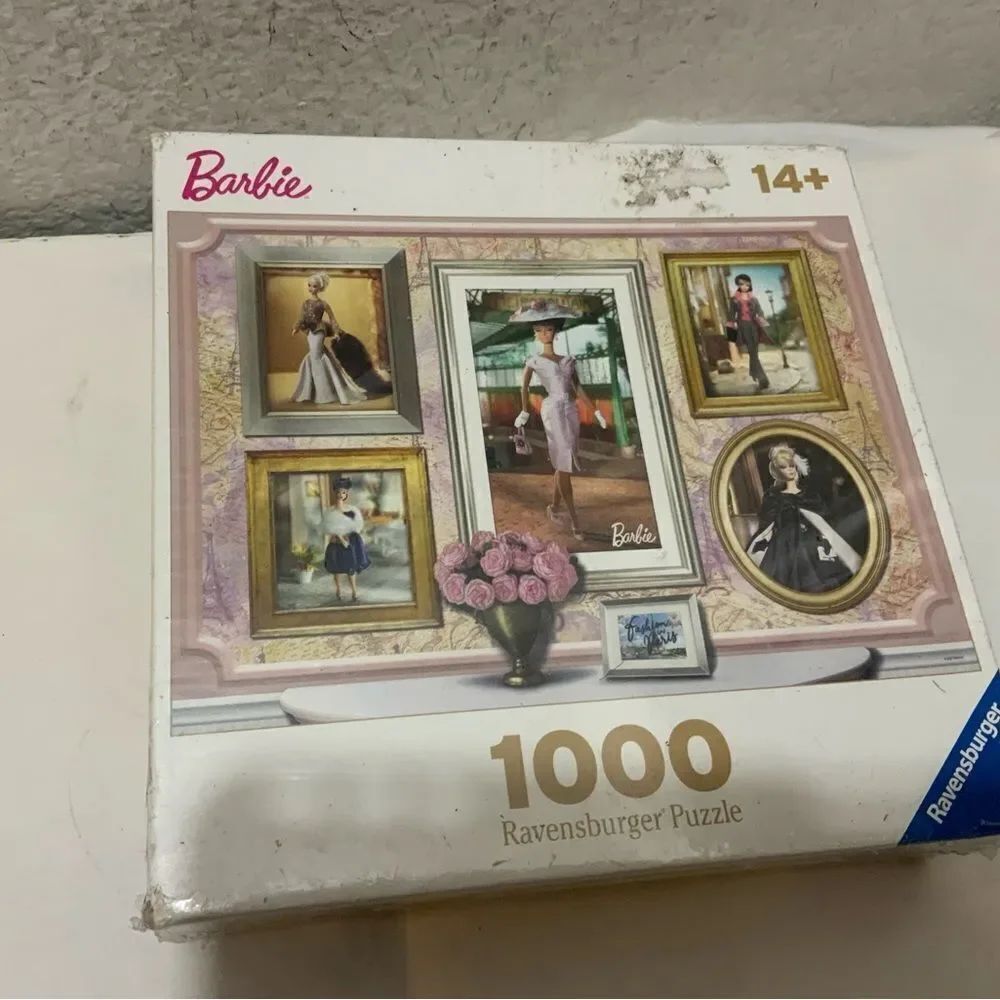Ravensburger Barbie Paris Fashion 1000 Piece Puzzle